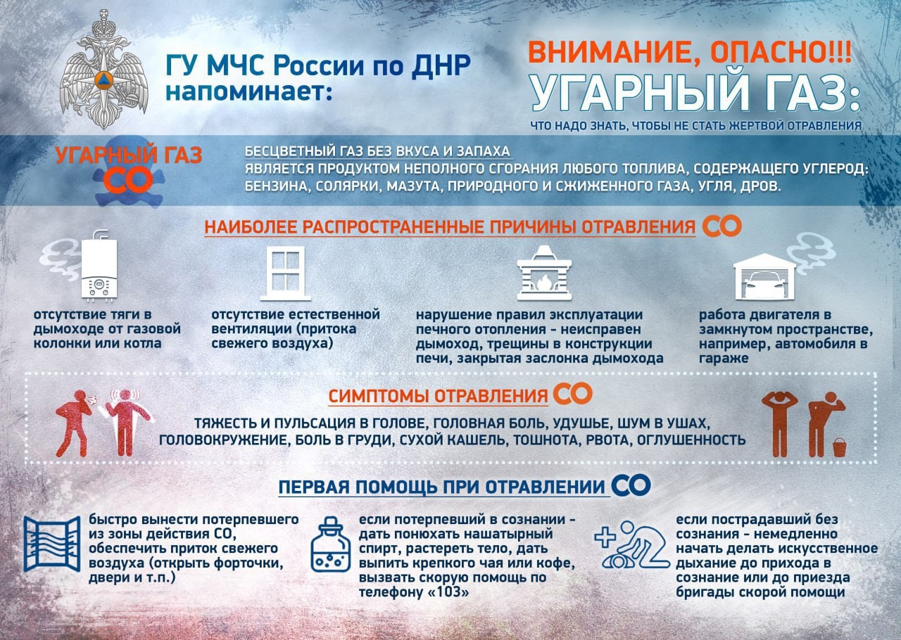 МЧС Росии по ДНР предупреждает.
